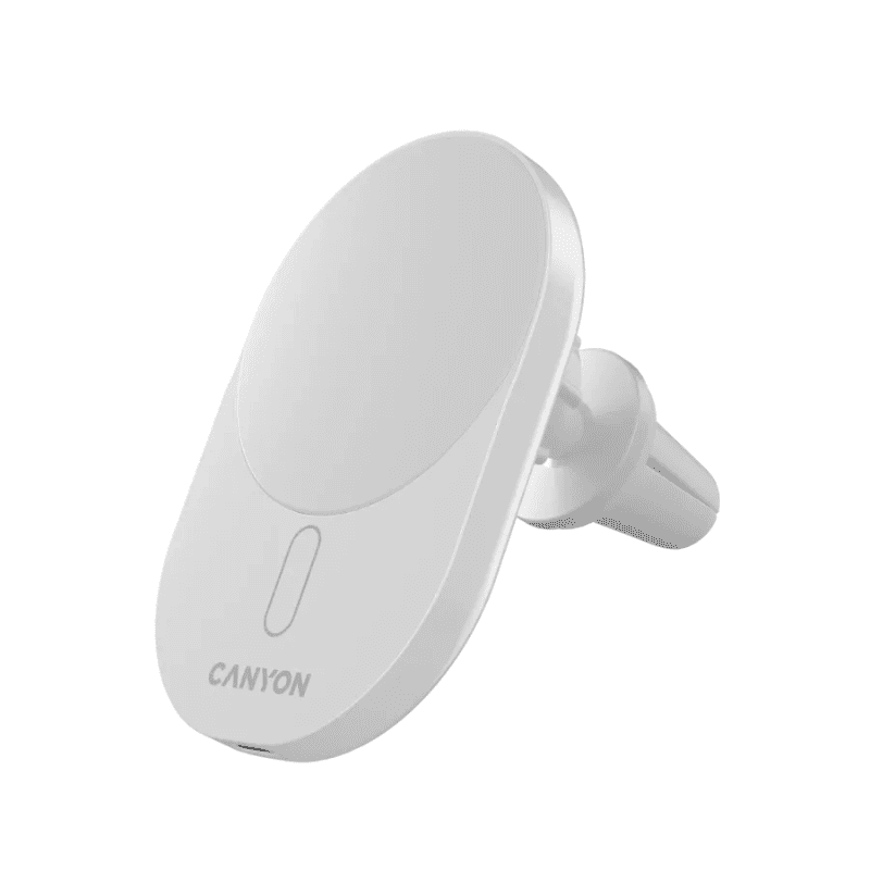 Canyon Car Charger OnGrip 105 15W Qi2 Wireless - White - White