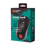 Canyon Carver GM-116 Wired Gaming Mouse - Black - Black