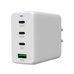 Canyon Charger CU100ACC GaN 100W 3xPD 1xQC EU - White - White