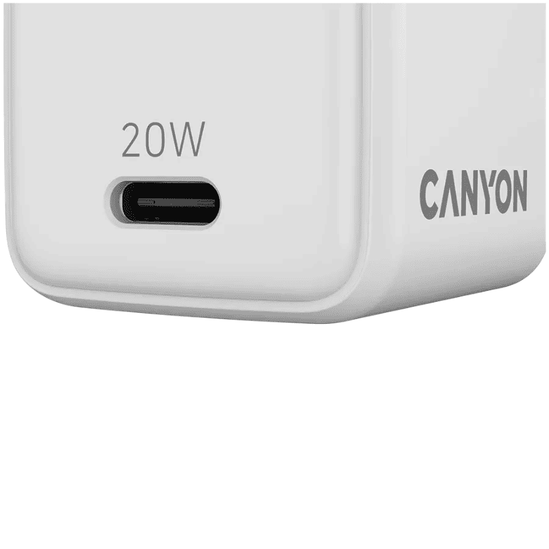Canyon Charger CU20C GaN 20W 1xPD EU - White - White