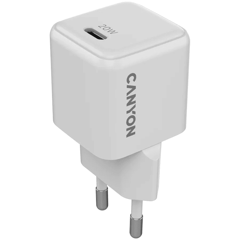 Canyon Charger CU20C GaN 20W 1xPD EU - White - White