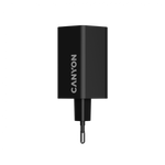 CANYON Charger HEXAGON 65 GaN 65W 2xPD 1xQC EU Black - Black