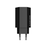 CANYON Charger HEXAGON 65 GaN 65W 2xPD 1xQC EU Black - Black