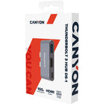 Canyon DS-1 Hub 3 in 1 Thunderbolt 3 Type C - Space Grey