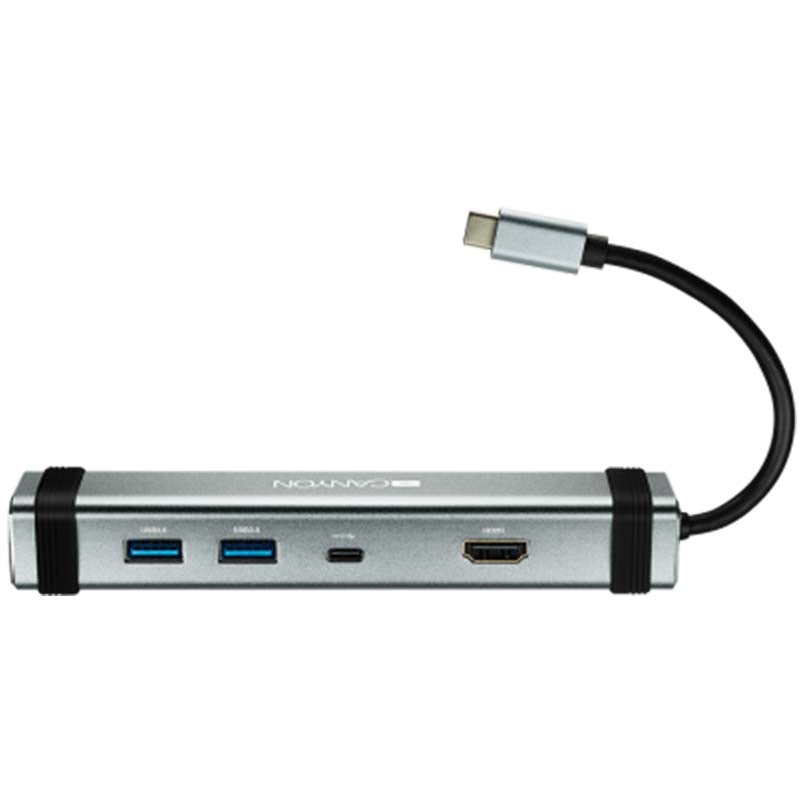 Canyon DS-3 Hub 4 in 1 USB C - Space Grey