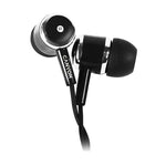 Canyon EPM-01 Wired Earbuds with Mic 1.2m - Black - Black