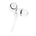 Canyon EPM-01 Wired Earbuds with Mic 1.2m - White - White