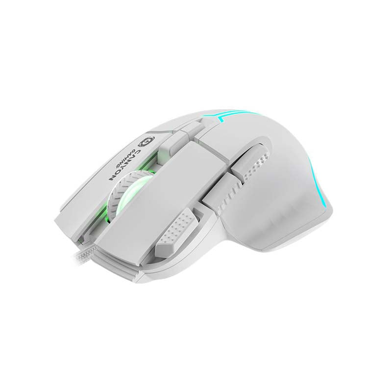 Canyon Fortnax GM-636 RGB Wired Mouse - White - White