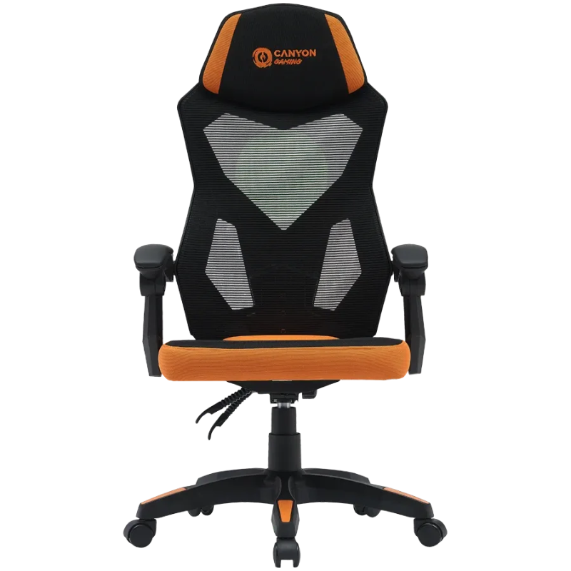 Canyon Gaming Chair Wave MCH02 Mesh - Black/Orange - Black