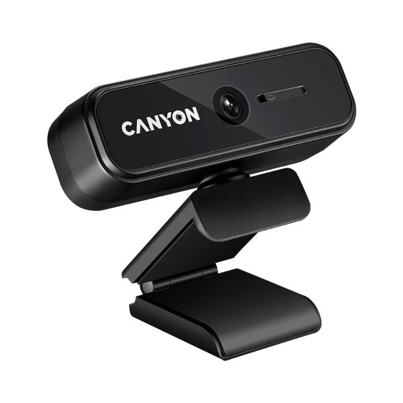Canyon HD 720p Webcam OnStream 2P - Black - Black