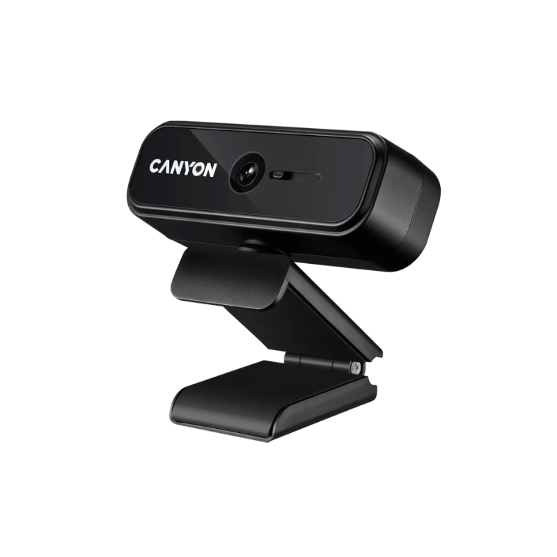 Canyon HD 720p Webcam OnStream 2P - Black - Black