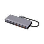 Canyon Hub DS-16 13in1 4k USB-C - Grey - Grey