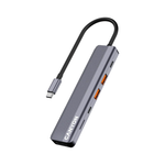 Canyon Hub DS-17 6in1 4k USB-C - Grey - Grey