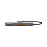 Canyon Hub DS-17 6in1 4k USB-C - Grey - Grey