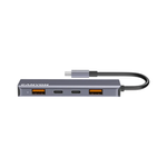 Canyon Hub DS-18 5in1 USB-C - Grey - Grey