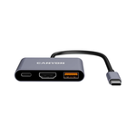 Canyon Hub DS-4 3in1 USB-C - Grey - Grey