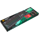 CANYON keyboard Deimos GK-4 Rainbow US Wired - Black - Black - Gaming Keyboard