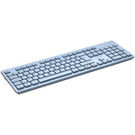CANYON keyboard HKB-W01 UK/US AAA Wireless - Blue - Blue