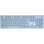 CANYON keyboard HKB-W01 UK/US AAA Wireless - Blue - Blue