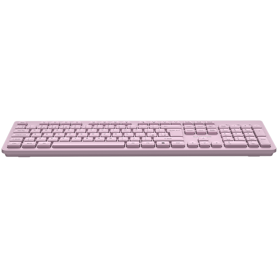 CANYON keyboard HKB-W01 UK/US AAA Wireless - Pink