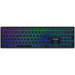 CANYON keyboard HKB-W11 UK/US RGB Dual Mode Wireless Black - Black