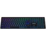 CANYON keyboard HKB-W11 UK/US RGB Dual Mode Wireless Black - Black