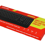 Canyon Keyboard HKB-W6 Wireless - Black - Black