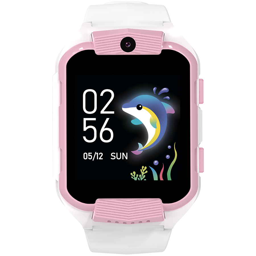 CANYON Kids Watch Cindy KW-41 4G Camera Music – White/Pink - White/Pink