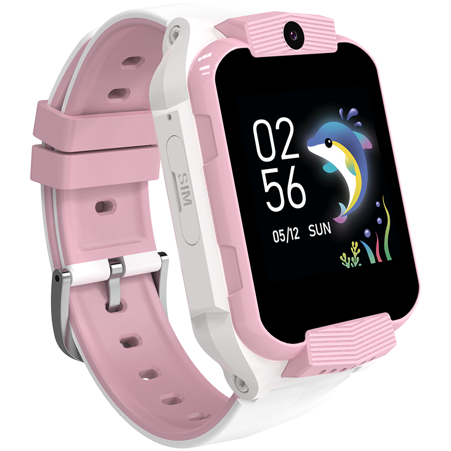 CANYON Kids Watch Cindy KW-41 4G Camera Music – White/Pink - White/Pink