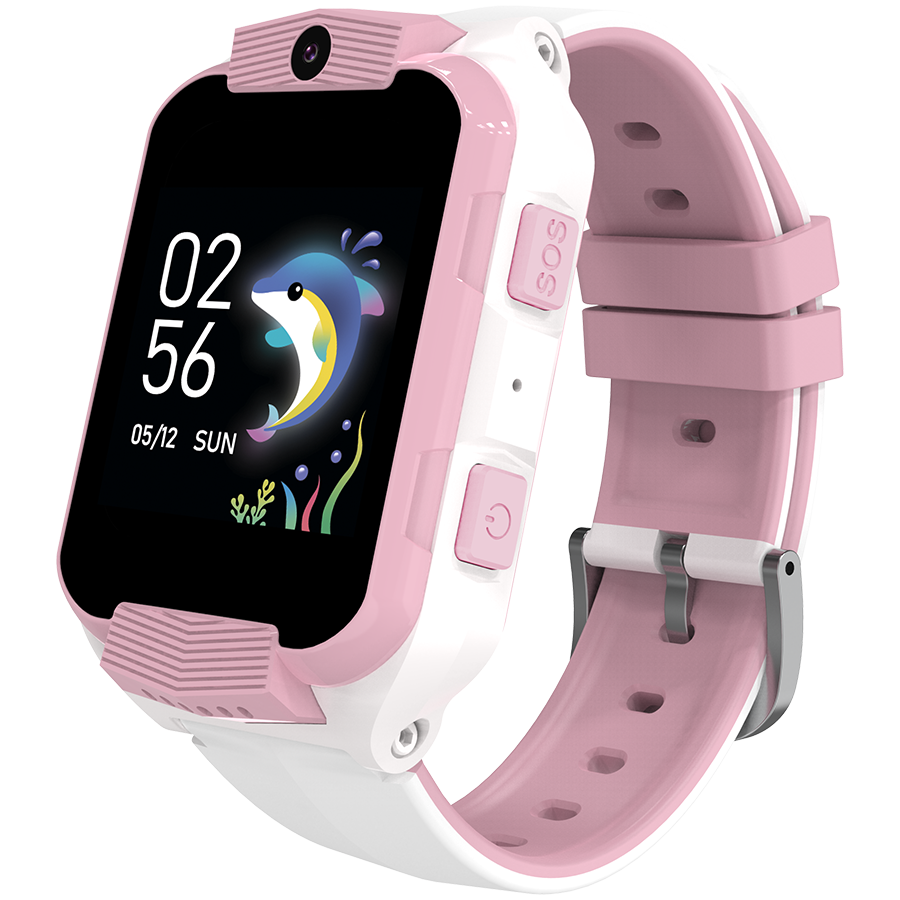 CANYON Kids Watch Cindy KW-41 4G Camera Music – White/Pink - White/Pink
