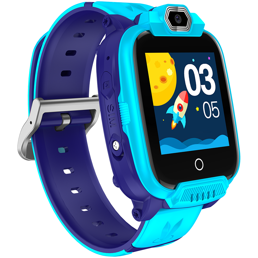 CANYON Kids Watch Jondy KW-44 4G Camera GPS Music Blue - Blue