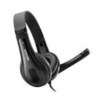 Canyon Lightweight PC Headset With Microphone And USB Connection OnTalk 1 - Black - Black