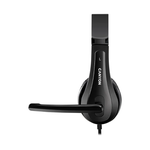 Canyon Lightweight PC Headset With Microphone And USB Connection OnTalk 1 - Black - Black