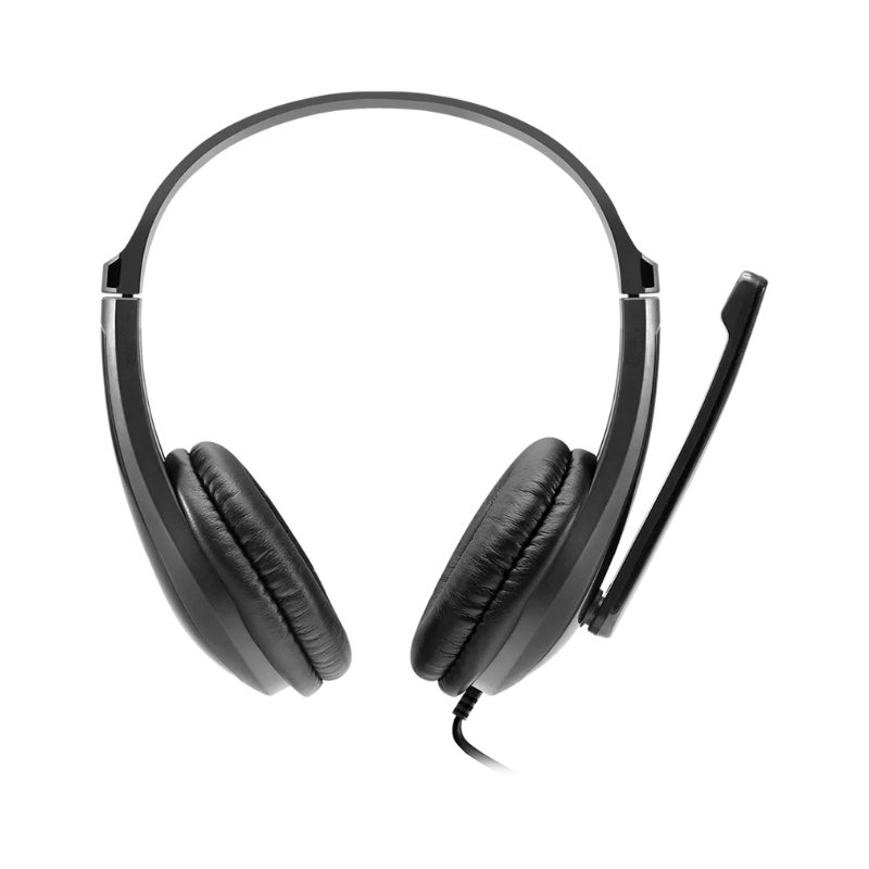 Canyon Lightweight PC Headset With Microphone And USB Connection OnTalk 1 - Black - Black