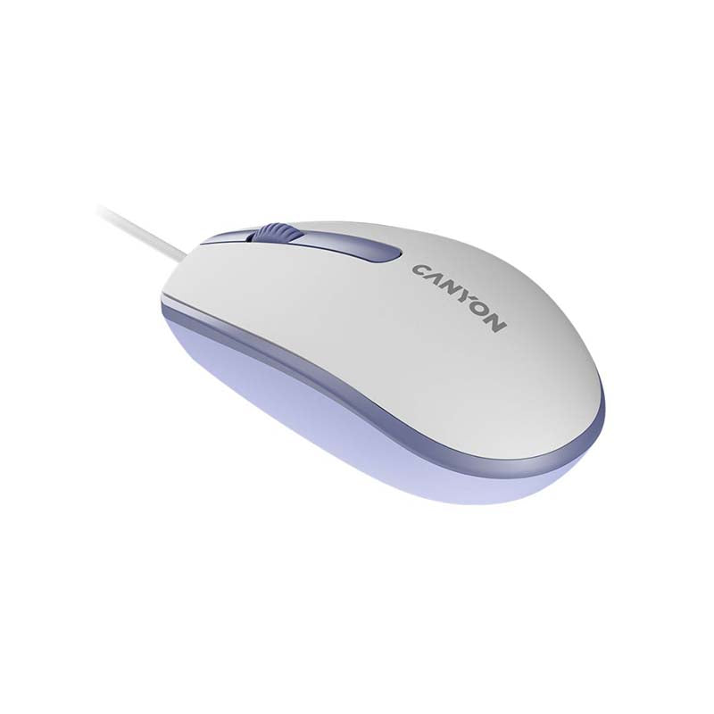 Canyon M-10 Wired Mouse - Dark Grey - Grey