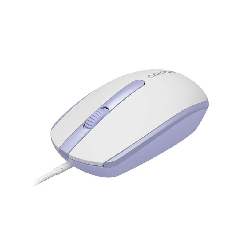 Canyon M-10 Wired Mouse - Dark Grey - Grey