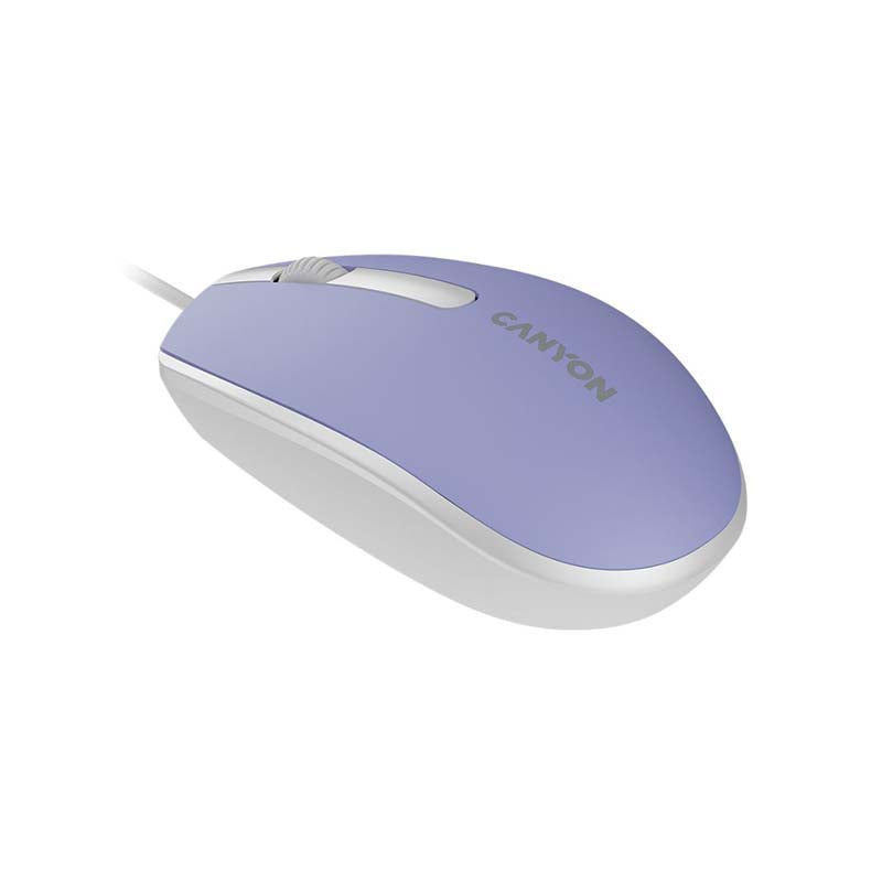 Canyon M-10 Wired Mouse - Lavender - Purple