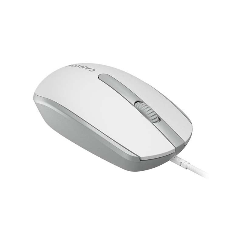 Canyon M-10 Wired Mouse - White / Grey - White/Grey