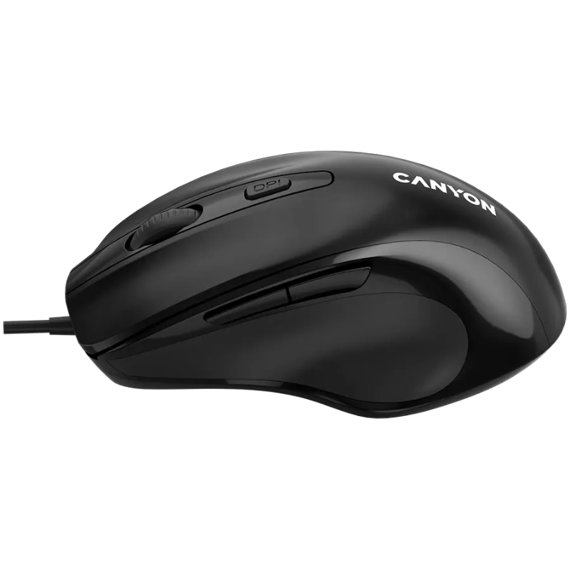 Canyon Mouse M-6 Wired - Black - Black
