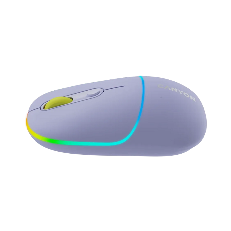 Canyon Mouse MW-22 2in1 Bluetooth Wireless - Lavender - Lavender