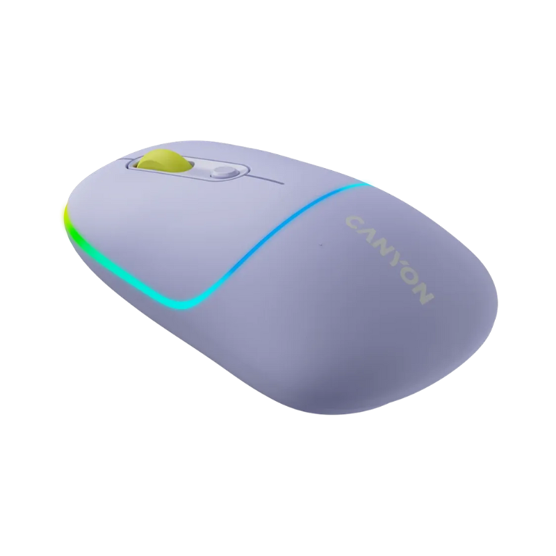 Canyon Mouse MW-22 2in1 Bluetooth Wireless - Lavender - Lavender