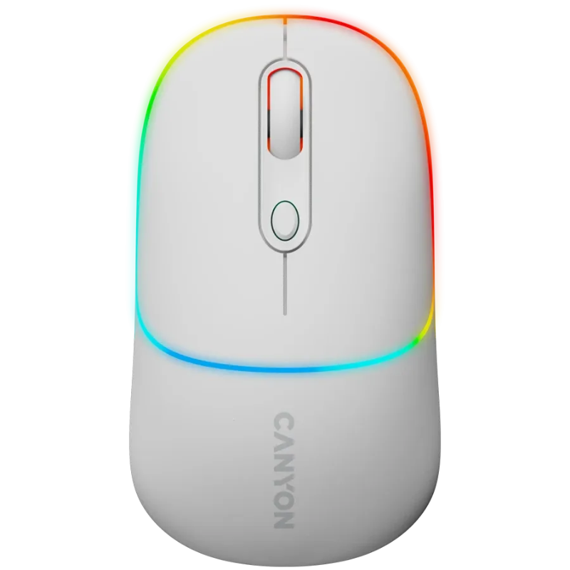 Canyon Mouse MW-22 2in1 Bluetooth Wireless - Snow White - White