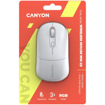 Canyon Mouse MW-22 2in1 Bluetooth Wireless - Snow White - White