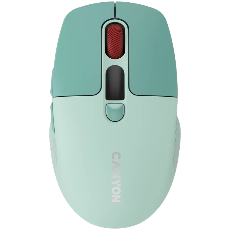 Canyon Mouse MW-26 LCD Silent Dual Mode Wireless - Green - Green