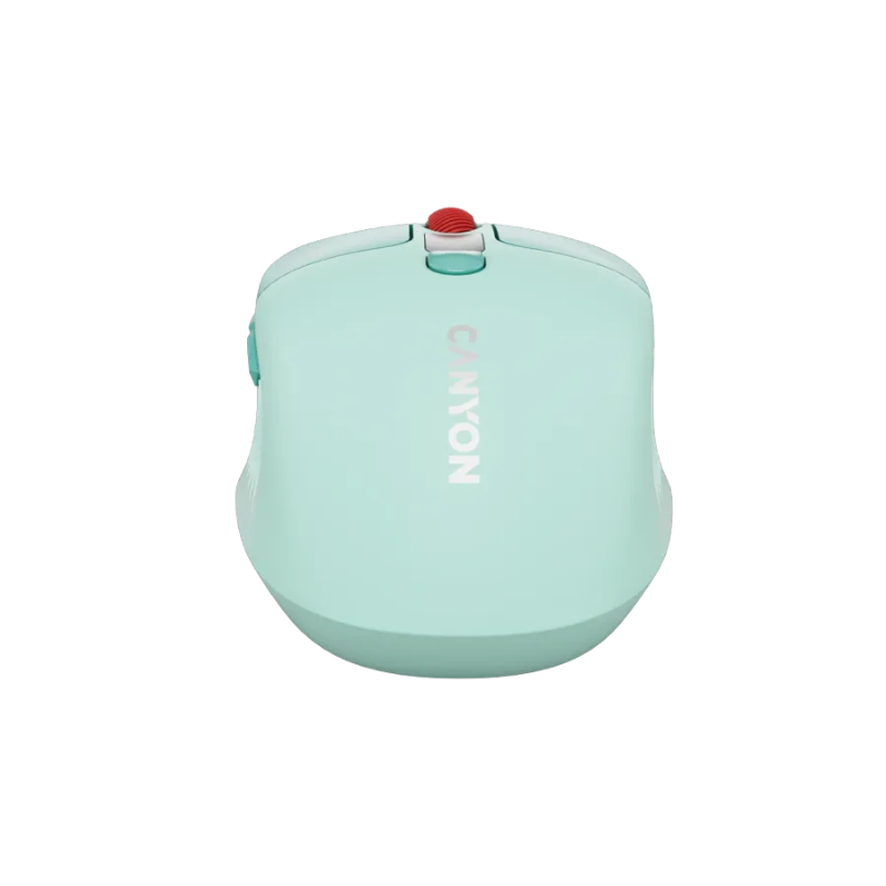 Canyon Mouse MW-26 LCD Silent Dual Mode Wireless - Green - Green