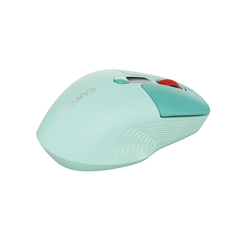 Canyon Mouse MW-26 LCD Silent Dual Mode Wireless - Green - Green