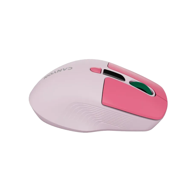 Canyon Mouse MW-26 LCD Silent Dual Mode Wireless - Pink - Pink