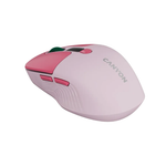 Canyon Mouse MW-26 LCD Silent Dual Mode Wireless - Pink - Pink