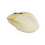 Canyon Mouse MW-26 LCD Silent Dual Mode Wireless - Yellow - Yellow