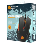 Canyon Mouse Star Raider GM-1 RGB 6buttons Wired - Black - Black